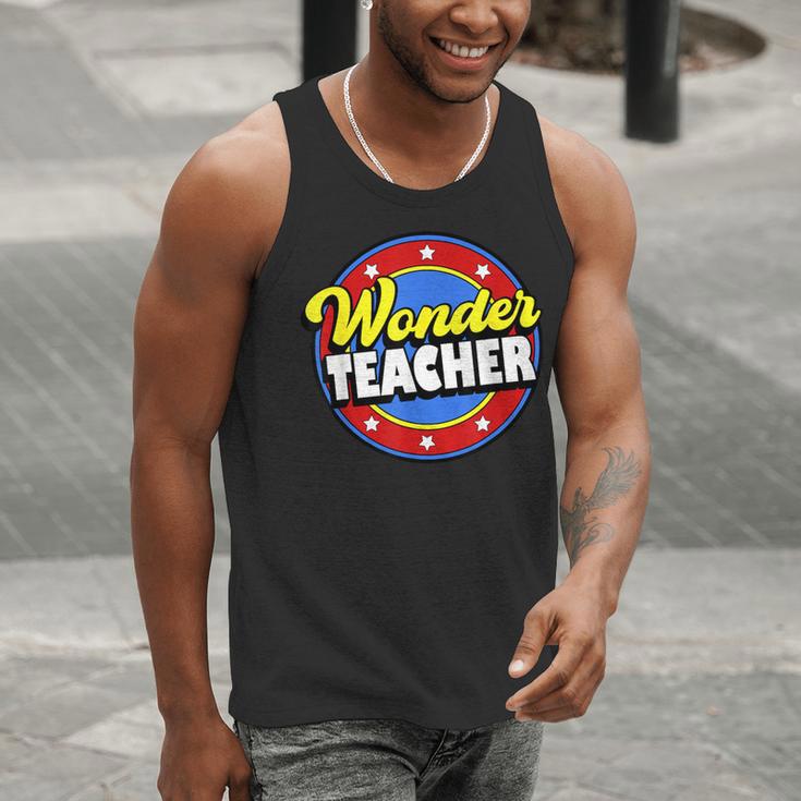 Wonder Teacher Super Woman Power Superhero Back To School Men Tank Top, Super Teacher Tank Tops, funny gift Wonder Teacher Super Woman Power Superhero Back To School Men Tank Top, Super Teacher Tank Tops, funny gift