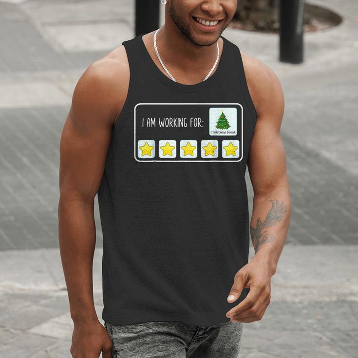 I Am Working For Christmas Break Teacher Christmas Men Tank Top, funny gift I Am Working For Christmas Break Teacher Christmas Men Tank Top, funny gift