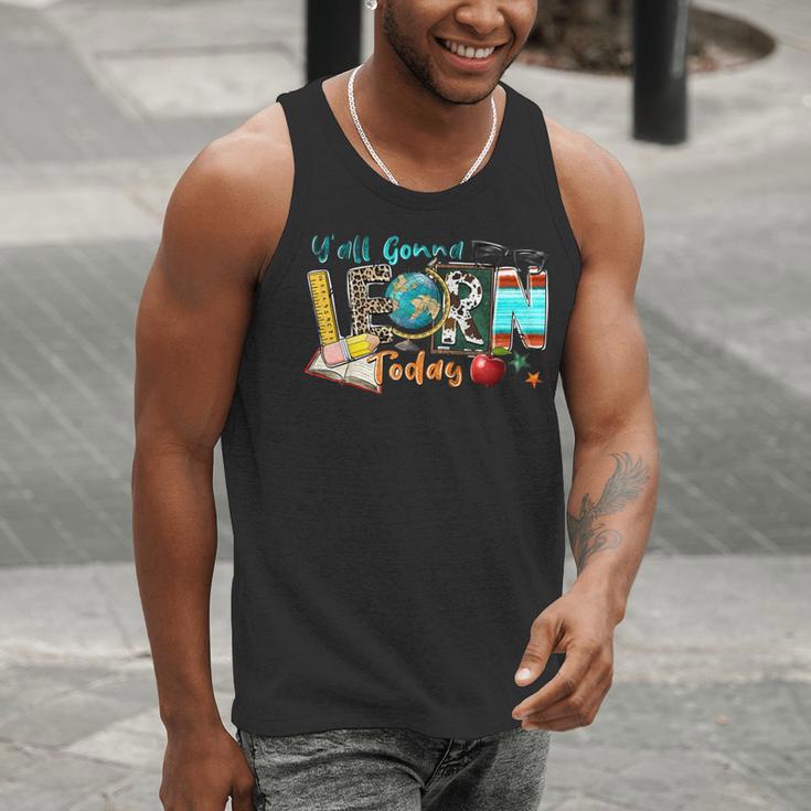 Y'All Gonna LEARN Today Back To School Teacher Appreciation Men Tank Top, funny gift Y'All Gonna LEARN Today Back To School Teacher Appreciation Men Tank Top, funny gift