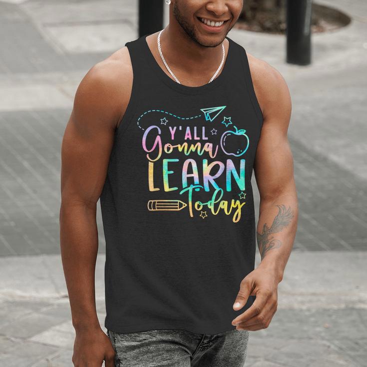 Y'All Gonna Learn Today Back To School Teacher Kids Men Tank Top, funny gift Y'All Gonna Learn Today Back To School Teacher Kids Men Tank Top, funny gift