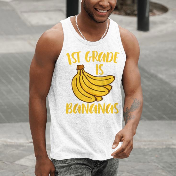 1st Grade Is Bananas Teacher Teaching Back To School Men Tank Top, funny gift