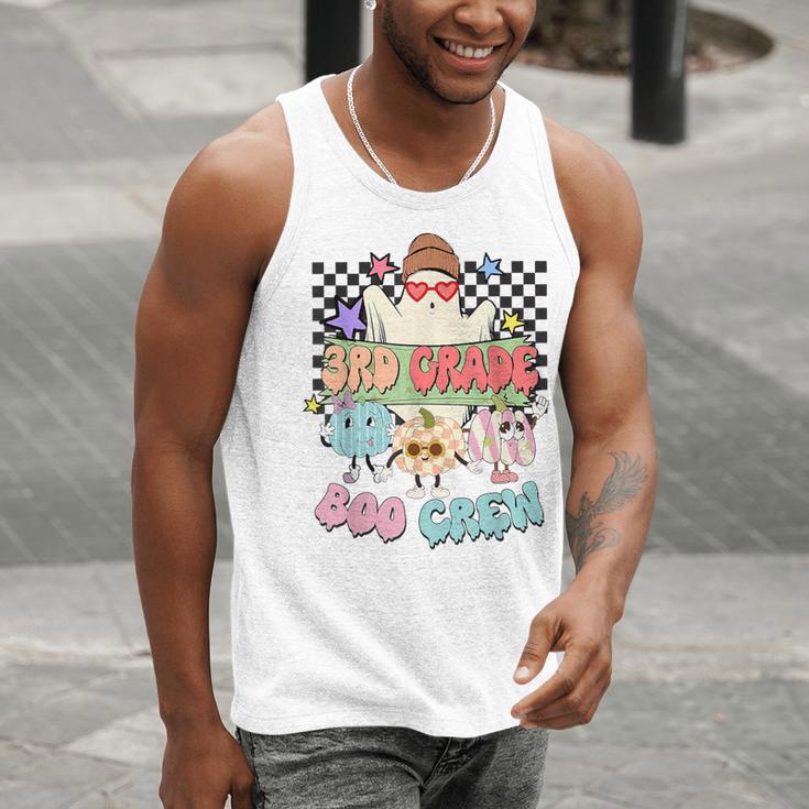 3rd Grade Boo Crew Third Grade Halloween Costume Teacher Kid Men Tank Top, funny gift