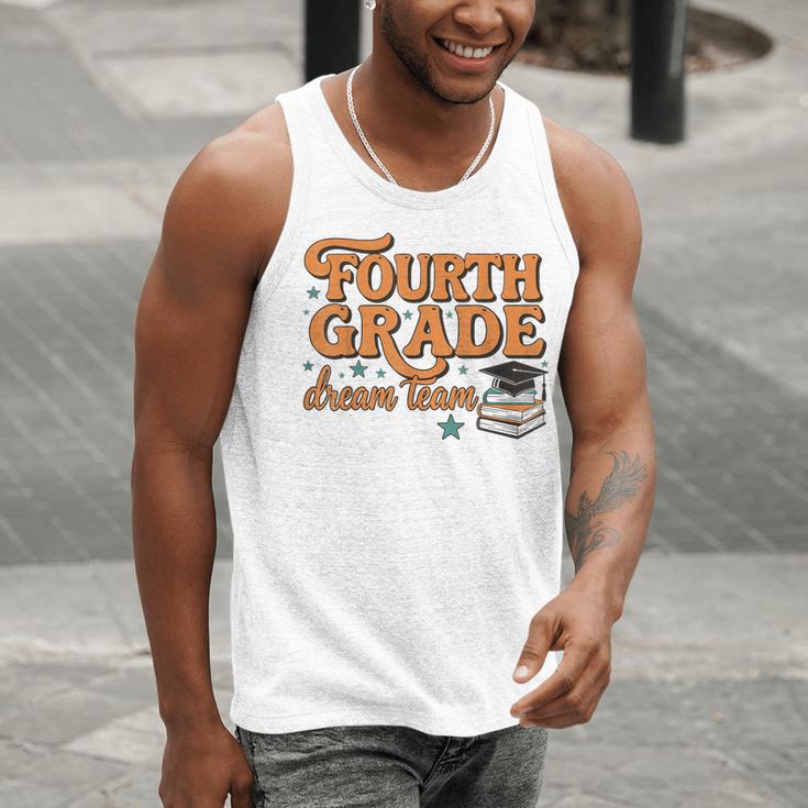4th Grade Back To School Fourth Grade Dream Team Teacher Men Tank Top, 4th Grade Teacher Tank Tops, funny gift