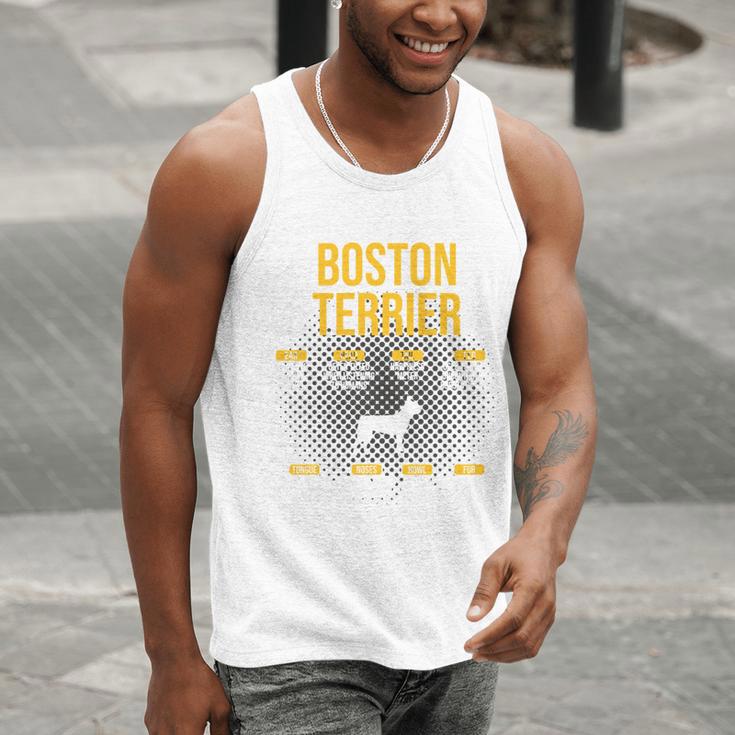 Anatomy Of Boston Terrier Dog Lover Men Tank Top, funny gift