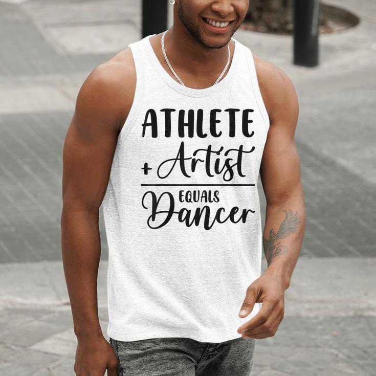 Athlete Plus Artist Equals Dancer Ballerina Teacher Student For Men Women Kids Men Tank Top, funny gift