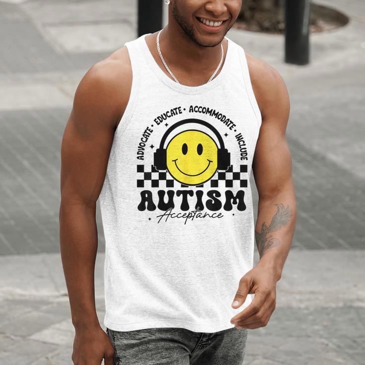 Autism Awareness Acceptance Special Education Teacher Kids Men Tank Top, funny gift