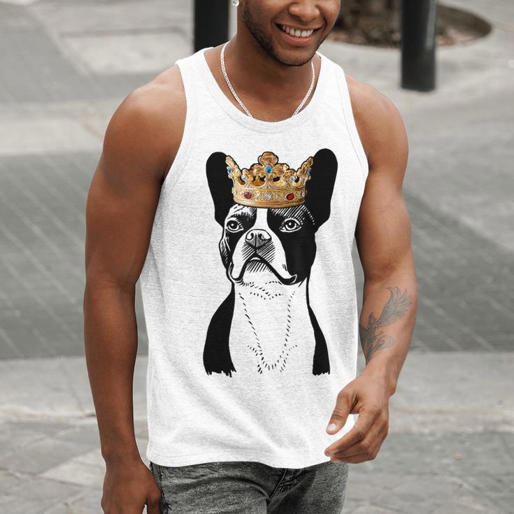 Boston Terrier Dog Wearing Crown For Men Women Girls Kids Men Tank Top, funny gift