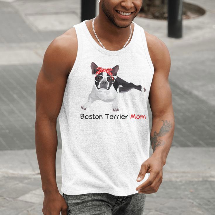 Boston Terrier Mom Bandana Boston Terrier Dog Men Tank Top, Boston Terrier Mom Tank Tops, funny gift