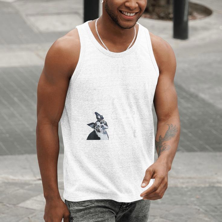 Boston Terrier Reading Books Love My Dog Men Women Kids T-Shirt Men Tank Top, funny gift