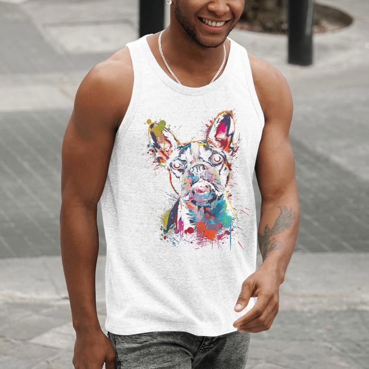 Boston Terrier Splash Men Tank Top, funny gift