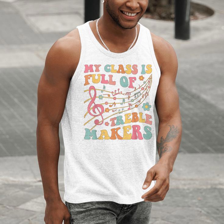 My Class Is Full Of Treble Makers Funny Music Teacher Groovy Men Women Girls Kids Men Tank Top, Groovy Teacher Tank Tops, funny gift My Class Is Full Of Treble Makers Funny Music Teacher Groovy Men Women Girls Kids Men Tank Top, Groovy Teacher Tank Tops, funny gift