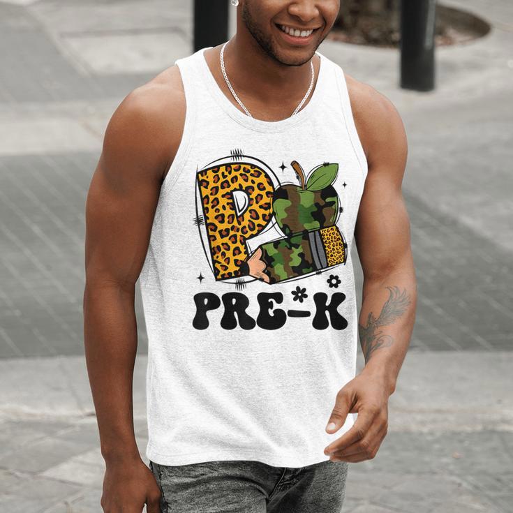 Cute Camo Pre K Back To School Teacher Kid Preschool Men Tank Top, funny gift Cute Camo Pre K Back To School Teacher Kid Preschool Men Tank Top, funny gift