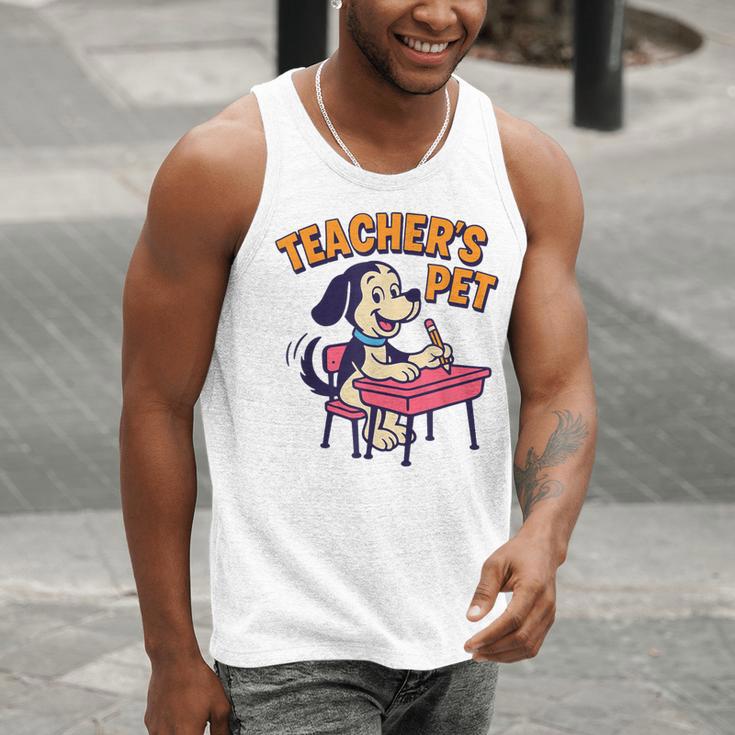 Cute Elementary School Student Dog Teacher's Pet Men Tank Top, funny gift Cute Elementary School Student Dog Teacher's Pet Men Tank Top, funny gift