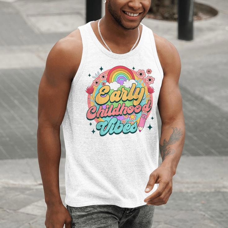 Daycare Teacher Daycare Provider Early Childhood Vibes Men Tank Top, funny gift Daycare Teacher Daycare Provider Early Childhood Vibes Men Tank Top, funny gift
