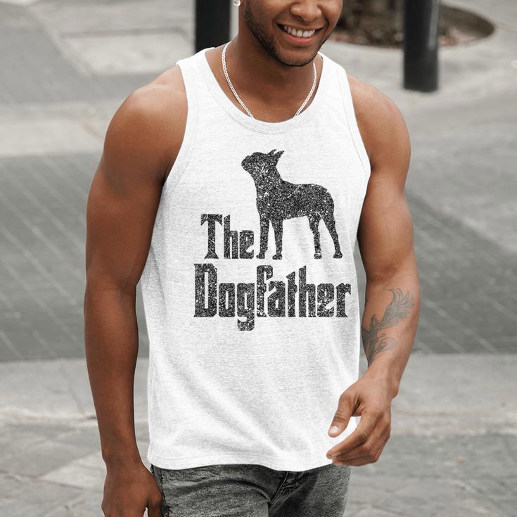 The Dogfather Boston Terrier Dog Funny Dog Gift T-Shirt For Men Women Girls Kids Men Tank Top, funny gift