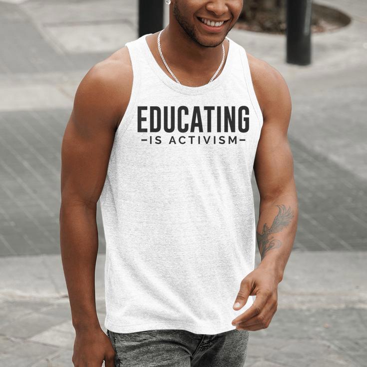 Educating Is Activism Feminist Social Justice Teacher For Men Women Men Tank Top, funny gift Educating Is Activism Feminist Social Justice Teacher For Men Women Men Tank Top, funny gift