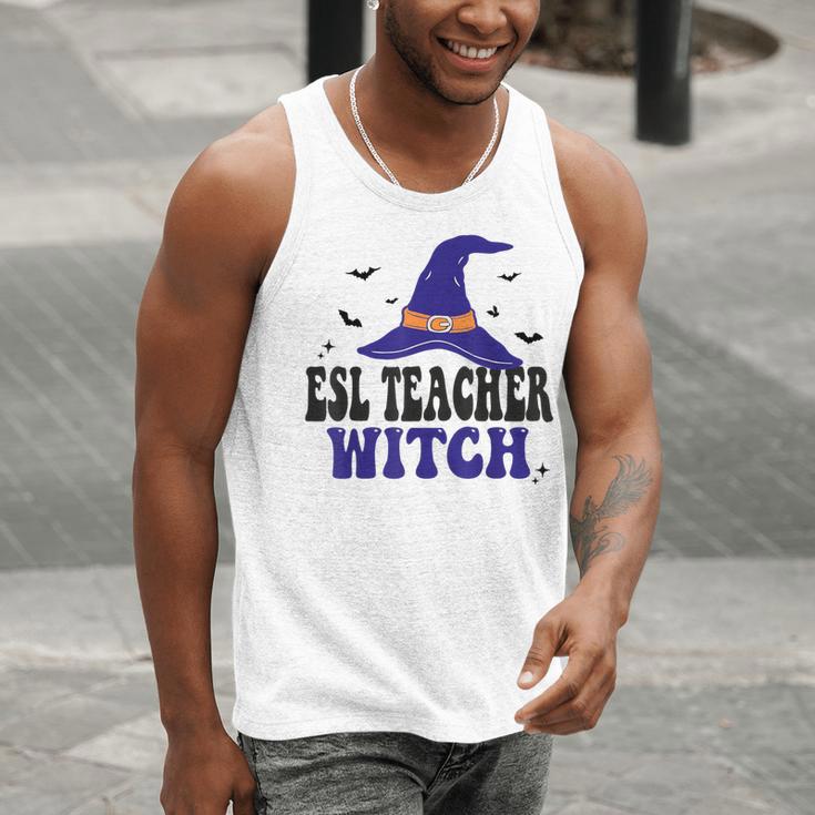 ESL Teacher Witch Halloween Matching Group Costume Men Tank Top, Esl Teacher Tank Tops, funny gift ESL Teacher Witch Halloween Matching Group Costume Men Tank Top, Esl Teacher Tank Tops, funny gift