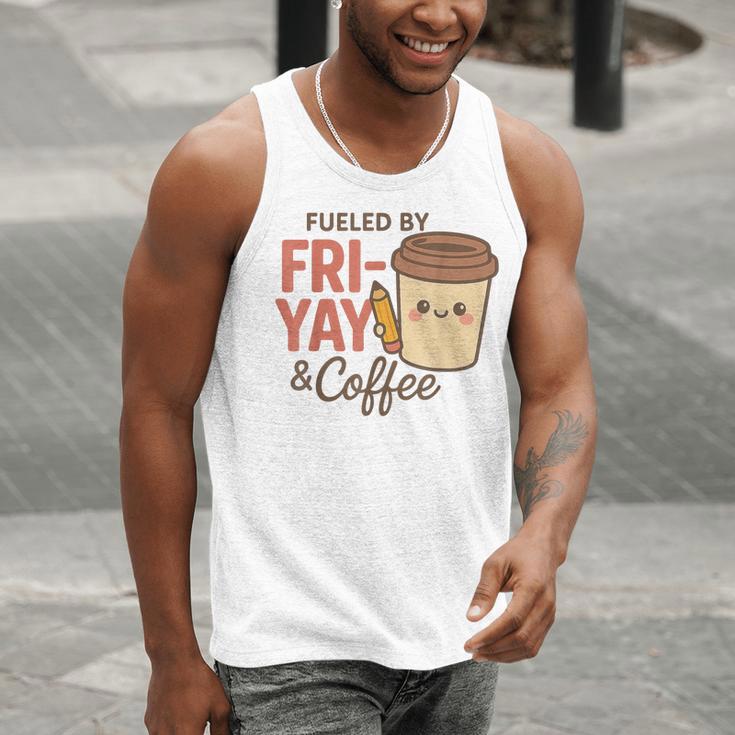 Friyay Teacher Coffee Friday School Cute Fri Yay Men Tank Top, funny gift Friyay Teacher Coffee Friday School Cute Fri Yay Men Tank Top, funny gift