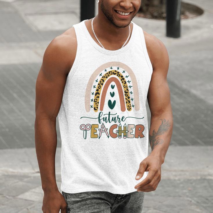 Future Teacher Boho Rainbow Leopard New Grad Student Men Tank Top, Future Teacher Tank Tops, funny gift Future Teacher Boho Rainbow Leopard New Grad Student Men Tank Top, Future Teacher Tank Tops, funny gift