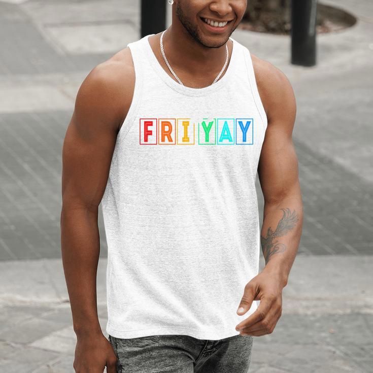 Happy Fri Yay Teacher Friday Men Tank Top, funny gift Happy Fri Yay Teacher Friday Men Tank Top, funny gift