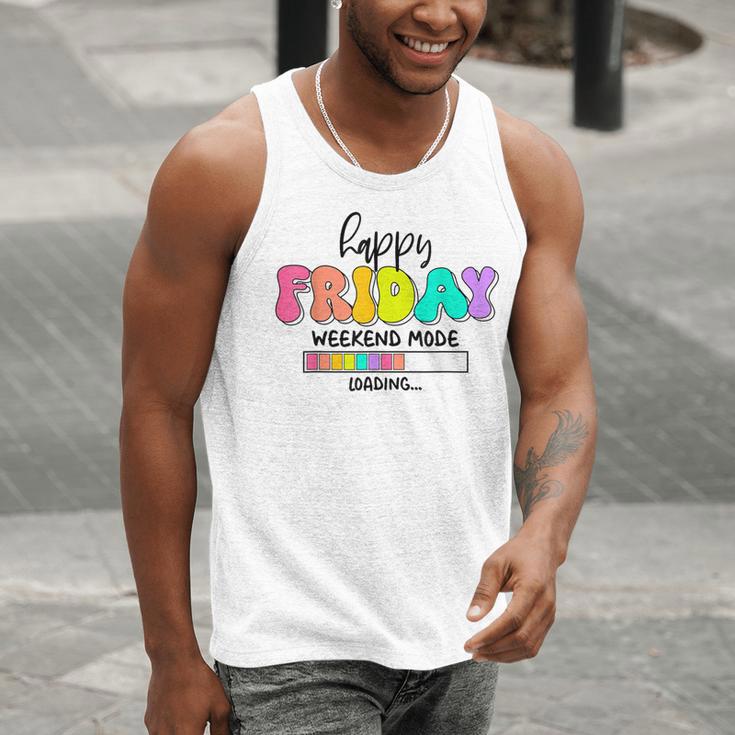 Happy Friyay Teacher School Friday Weekend Vibes Men Tank Top, funny gift Happy Friyay Teacher School Friday Weekend Vibes Men Tank Top, funny gift