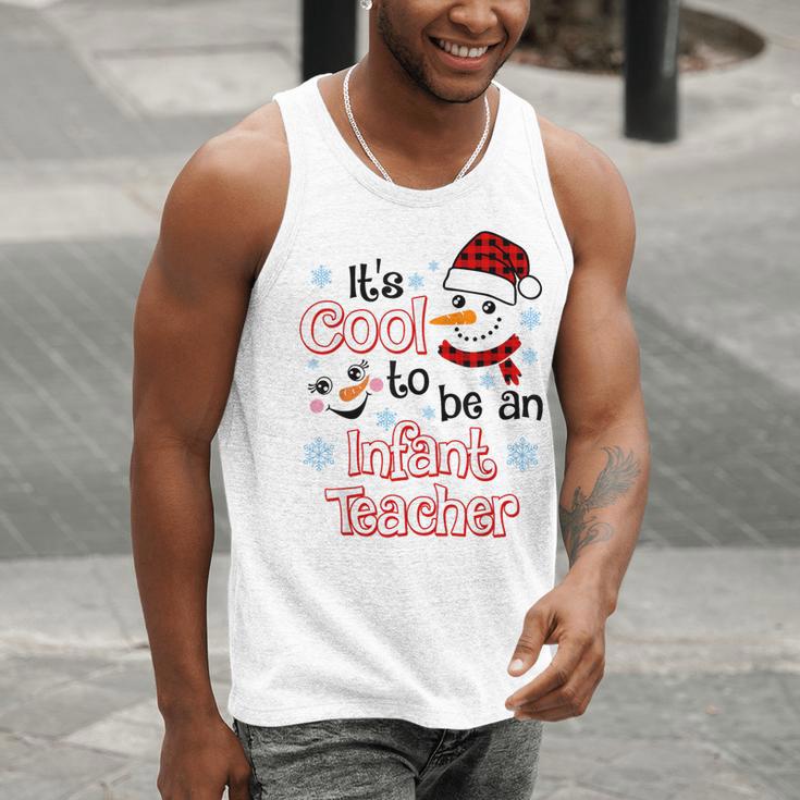 It's Cool To Be a Infant Teacher Snowman Winter Christmas Men Tank Top, funny gift It's Cool To Be a Infant Teacher Snowman Winter Christmas Men Tank Top, funny gift