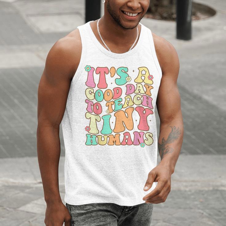 It's A Good Day To Teach Tiny Humans Teacher Teaching Men Tank Top, funny gift It's A Good Day To Teach Tiny Humans Teacher Teaching Men Tank Top, funny gift