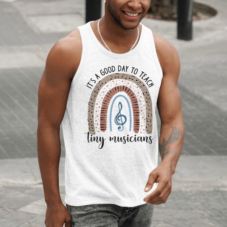 Its A Good Day To Teach Tiny Musicians Music Teacher Rainbow Men Tank Top, funny gift Its A Good Day To Teach Tiny Musicians Music Teacher Rainbow Men Tank Top, funny gift