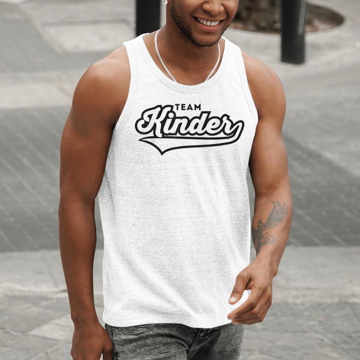 Kindergarten TEAM School Teacher Kinder Baseball-Style Shirt Men Tank Top, funny gift