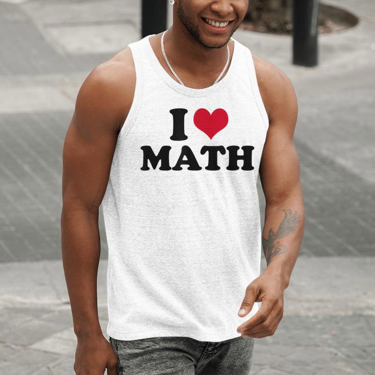 I Love Math Teacher Men Tank Top, funny gift I Love Math Teacher Men Tank Top, funny gift