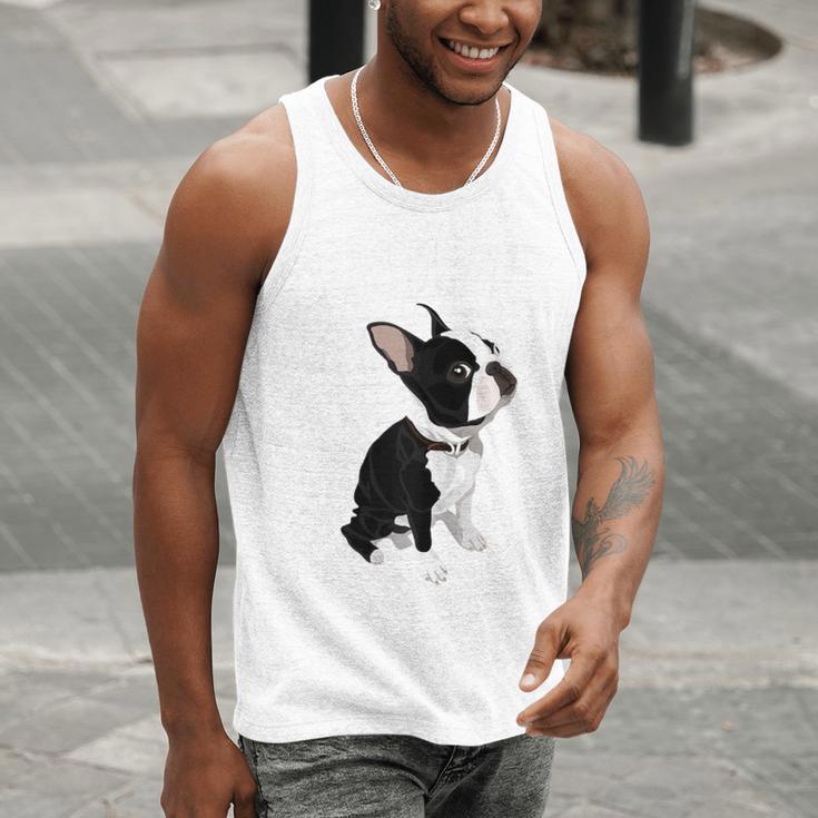 Love NOPE Boston Terrier Dog Lover Men Tank Top, funny gift