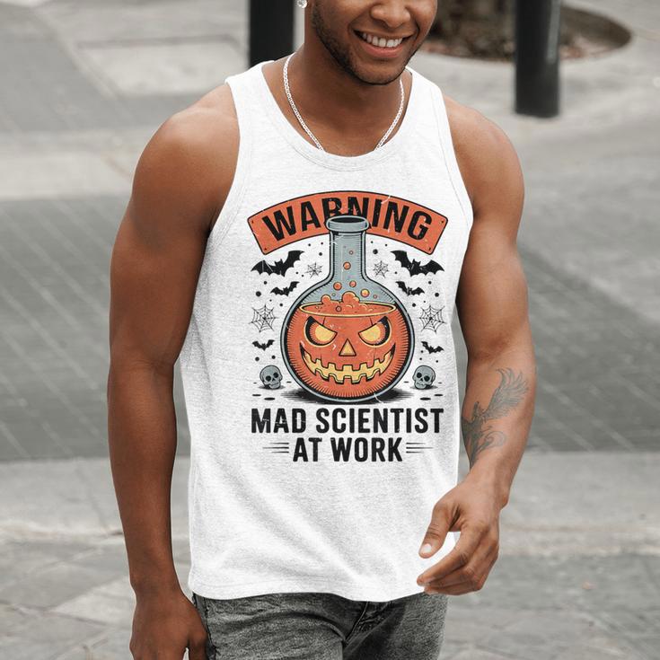 Mad Scientist Pumpkin Science Teacher Halloween Costume Kids Men Tank Top, Science Teacher Tank Tops, funny gift Mad Scientist Pumpkin Science Teacher Halloween Costume Kids Men Tank Top, Science Teacher Tank Tops, funny gift
