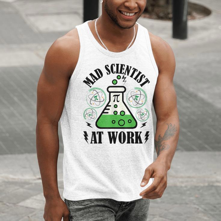 Mad Scientist Science Teacher Halloween Costume Teen Girls Men Tank Top, Science Teacher Tank Tops, funny gift