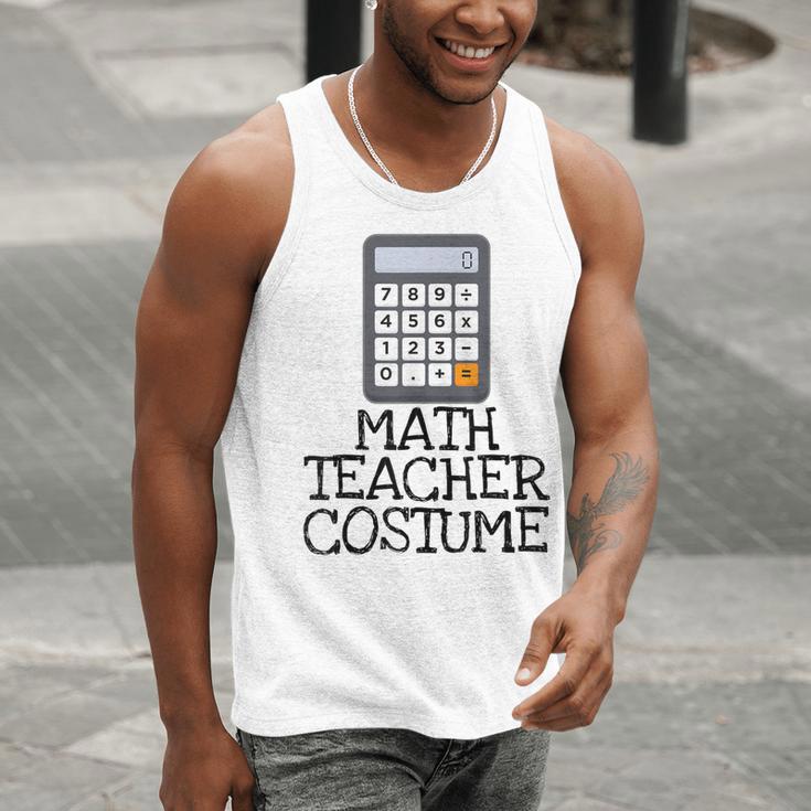 Math Teacher Costume Tshirt Halloween High School Calculator Men Tank Top, funny gift Math Teacher Costume Tshirt Halloween High School Calculator Men Tank Top, funny gift