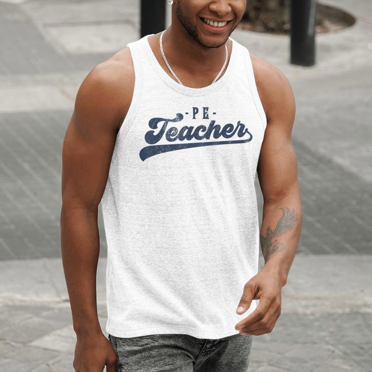 PE Teacher Cute Vintage Graphic Physical Education Teacher Men Tank Top, Pe Teacher Tank Tops, funny gift PE Teacher Cute Vintage Graphic Physical Education Teacher Men Tank Top, Pe Teacher Tank Tops, funny gift