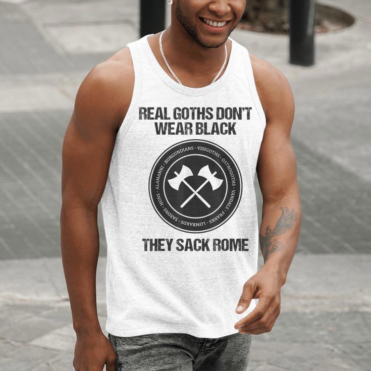 Real Goths Sack Rome History Teacher Men Tank Top, History Teacher Tank Tops, funny gift