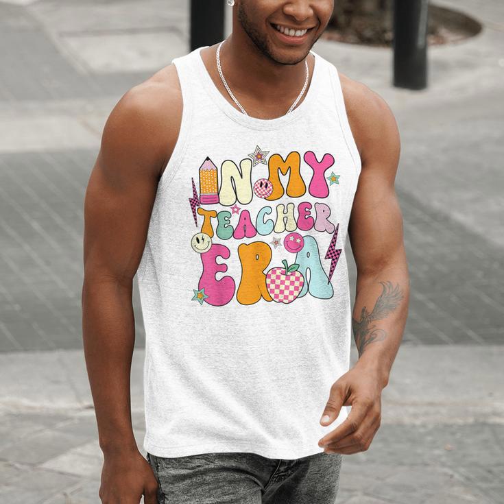 Retro Groovy In My Teaching Era Best Teacher Appreciation Men Tank Top, Groovy Teacher Tank Tops, funny gift Retro Groovy In My Teaching Era Best Teacher Appreciation Men Tank Top, Groovy Teacher Tank Tops, funny gift
