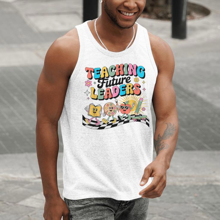 Retro Teaching Future Leaders Groovy Teacher Back To School Men Tank Top, Groovy Teacher Tank Tops, Future Teacher Tank Tops, funny gift Retro Teaching Future Leaders Groovy Teacher Back To School Men Tank Top, Groovy Teacher Tank Tops, Future Teacher Tank Tops, funny gift