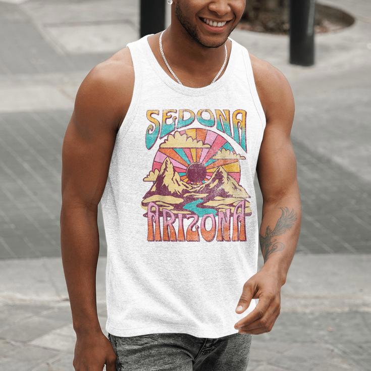 Sedona Arizona Nature Hiking Mountains Outdoors Vintage Men Tank Top, funny gift