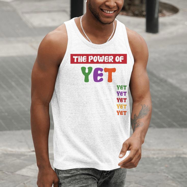 Teacher Growth Mindset Power Of Yet Men Tank Top, funny gift Teacher Growth Mindset Power Of Yet Men Tank Top, funny gift