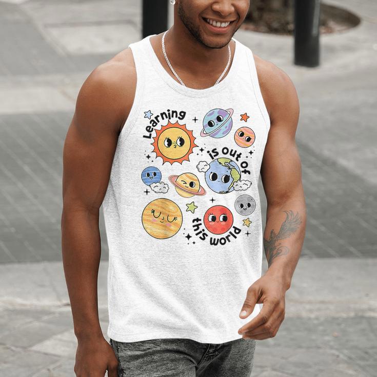 Teacher Space Science Learning Is Out Of World Solar System Men Tank Top, Science Teacher Tank Tops, funny gift Teacher Space Science Learning Is Out Of World Solar System Men Tank Top, Science Teacher Tank Tops, funny gift