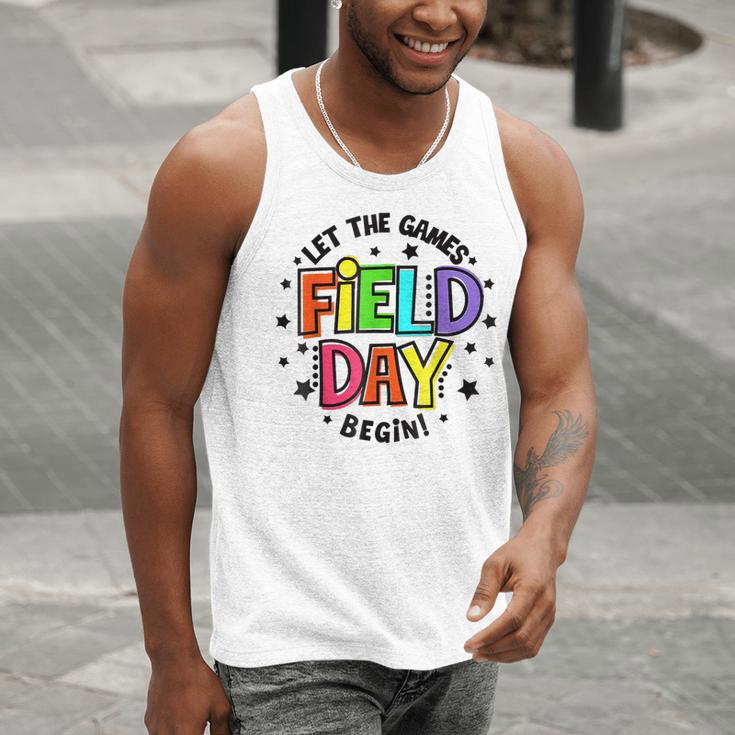 Teacher Student Field Day Let The Games Begin Field Day Men Tank Top, funny gift Teacher Student Field Day Let The Games Begin Field Day Men Tank Top, funny gift