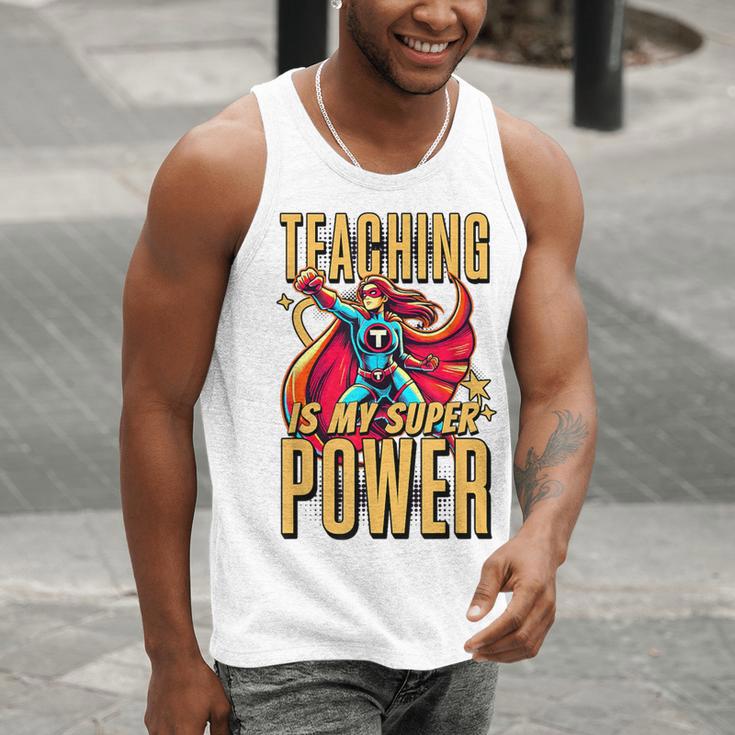 Teaching Is My Super Power Superhero Teacher Men Tank Top, Super Teacher Tank Tops, funny gift Teaching Is My Super Power Superhero Teacher Men Tank Top, Super Teacher Tank Tops, funny gift