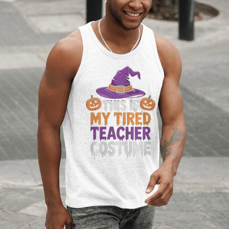 This Is My Tired Teacher Costume Halloween Premium Tri-Blend Men Tank Top, funny gift This Is My Tired Teacher Costume Halloween Premium Tri-Blend Men Tank Top, funny gift
