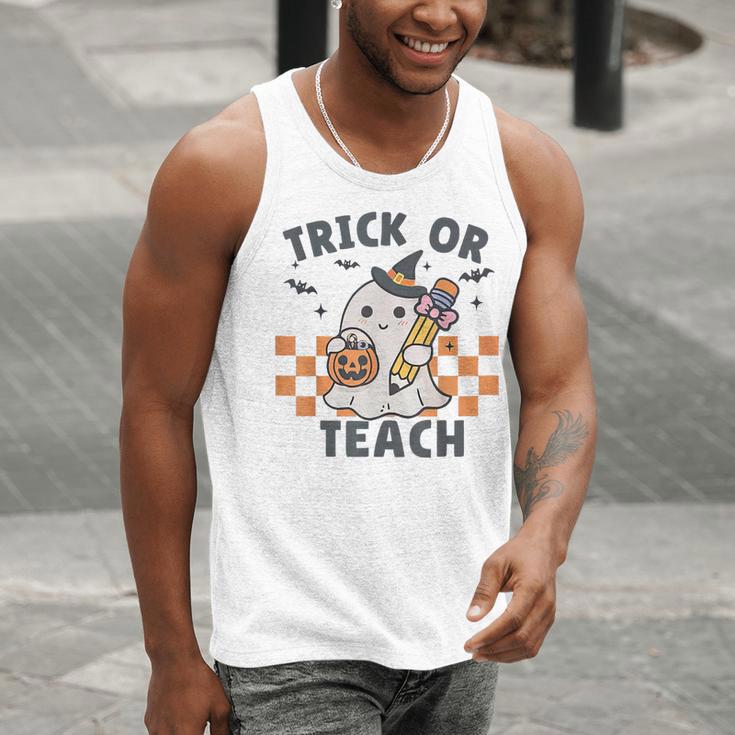 Trick Or Teach Teacher Men Tank Top, funny gift Trick Or Teach Teacher Men Tank Top, funny gift