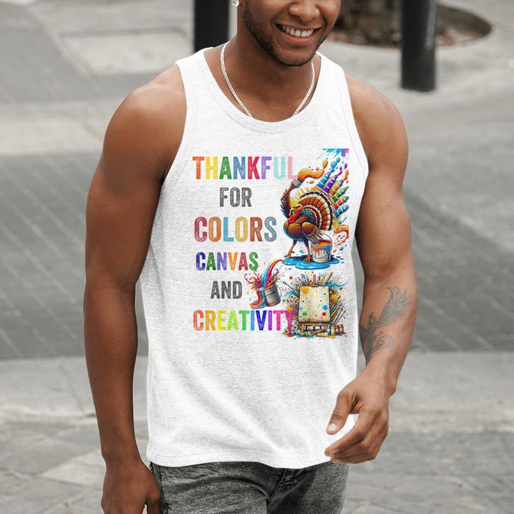 Turkey Thanksgiving Art Teacher Costume Tee For Artists Men Tank Top, funny gift Turkey Thanksgiving Art Teacher Costume Tee For Artists Men Tank Top, funny gift