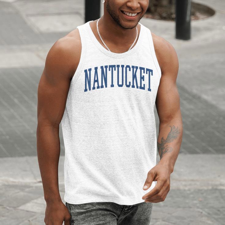 Varsity Grey Nantucket Men Tank Top, funny gift