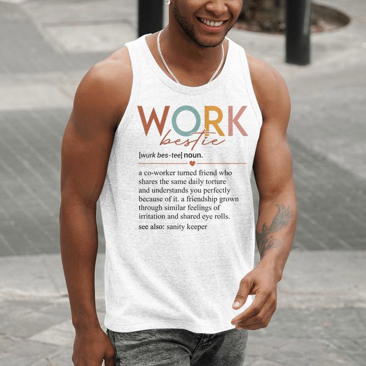 Vintage Work Bestie Definition Teachers Nurses Boss Women Men Tank Top, funny gift Vintage Work Bestie Definition Teachers Nurses Boss Women Men Tank Top, funny gift