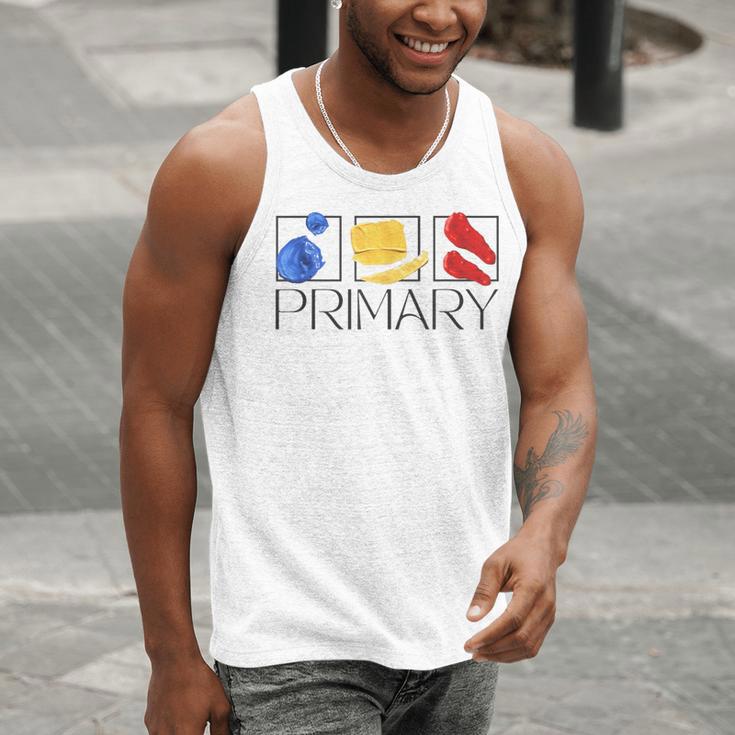 Women Art Teacher Back To School Artist Primary Color Theory Men Tank Top, funny gift