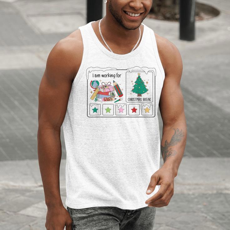 I Am Working For Christmas Break Special Education Teacher Men Tank Top, funny gift